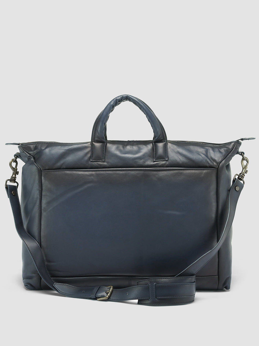 HELMET 31 - Blue Leather Weekender