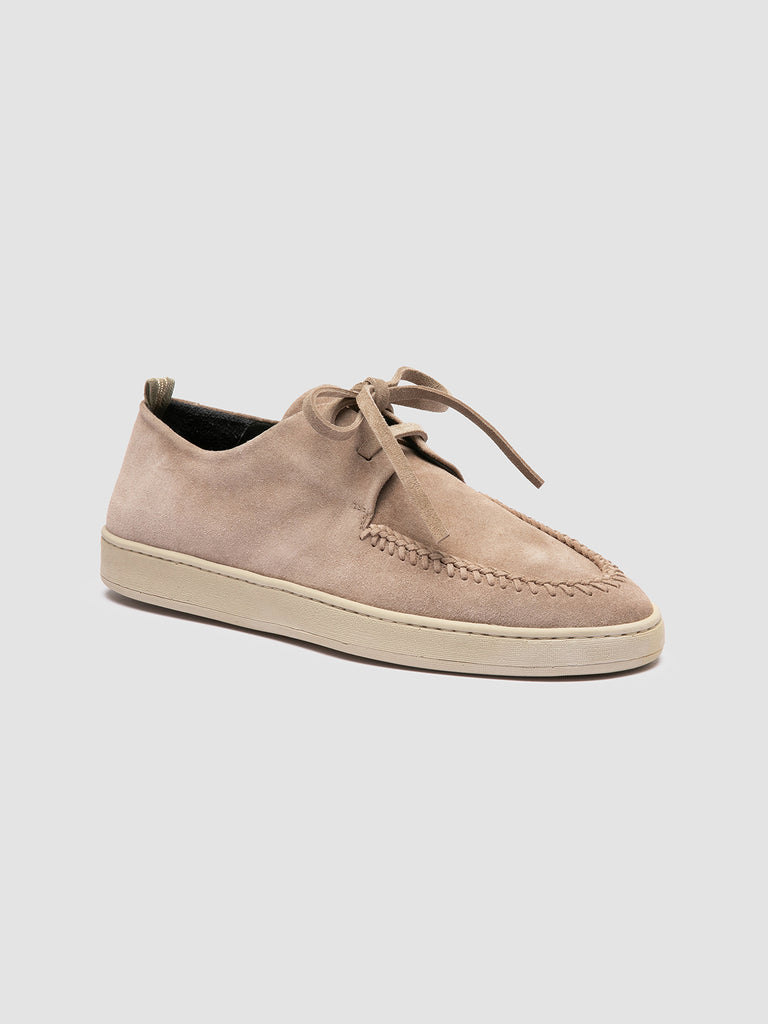HERBIE 012 - Derby in Pelle Scamosciata Beige
