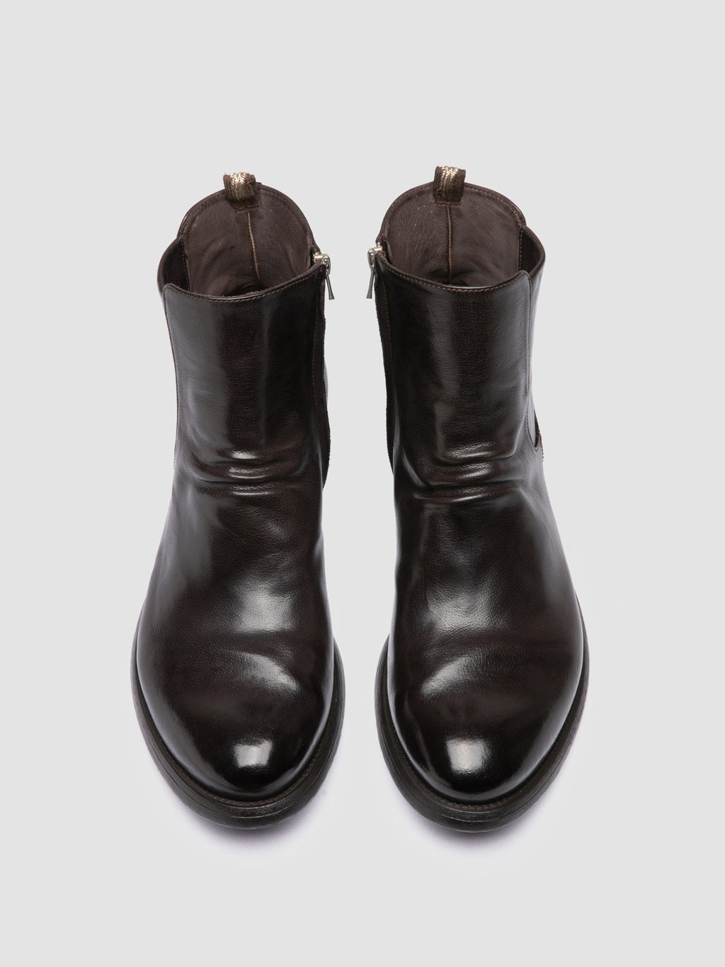 HIVE 036 - Stivaletti in Pelle Marrone