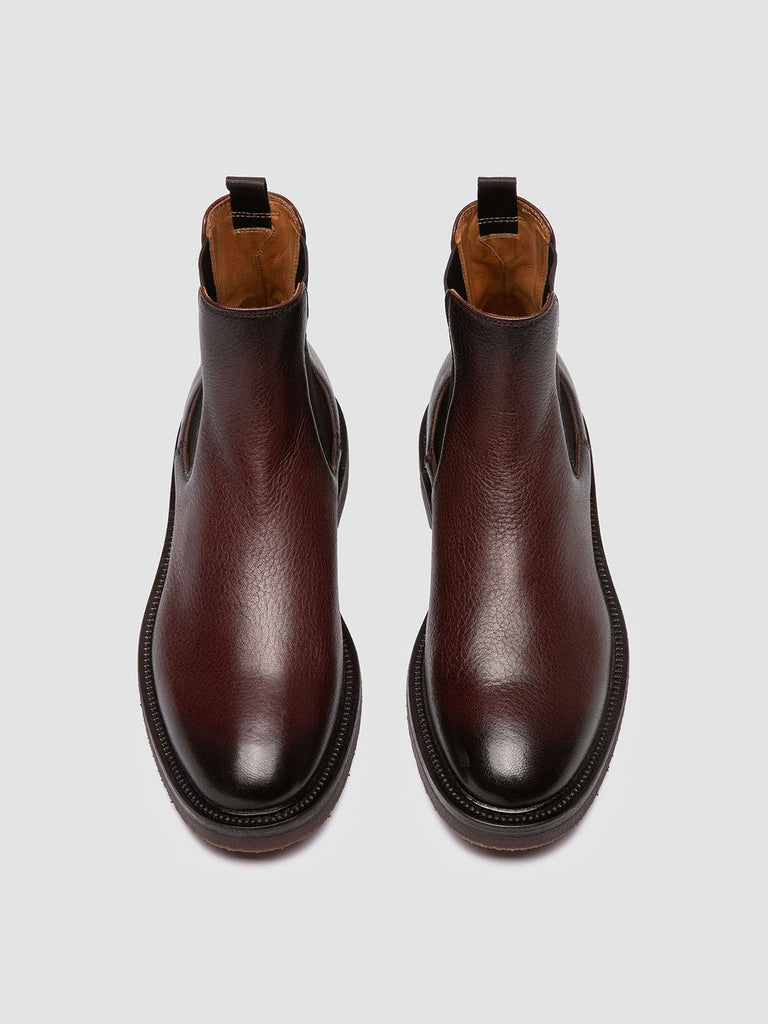 HOPKINS FLEXI 204 - Brown Leather Chelsea Boots