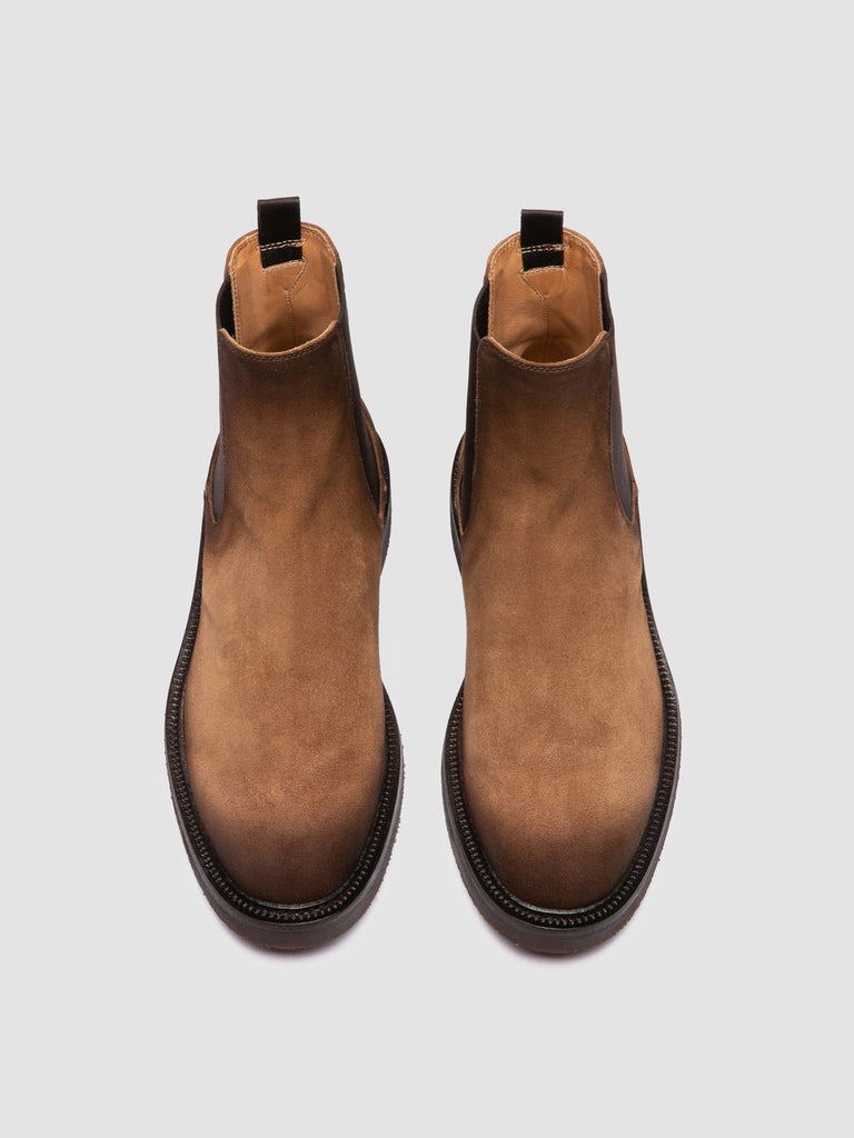 HOPKINS FLEXI 204 - Stivali Pull-On in Pelle Scamosciata Marrone