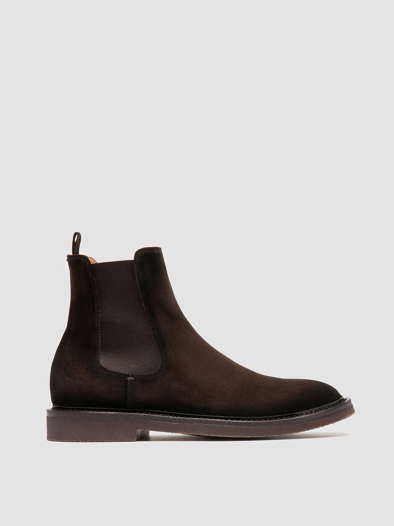 HOPKINS FLEXI 204 - Stivali Pull-On in Pelle Scamosciata Marrone