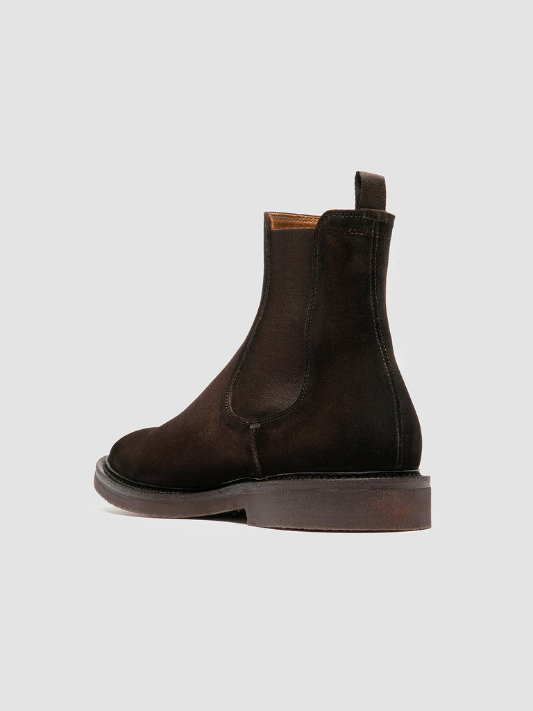 HOPKINS FLEXI 204 - Stivali Pull-On in Pelle Scamosciata Marrone