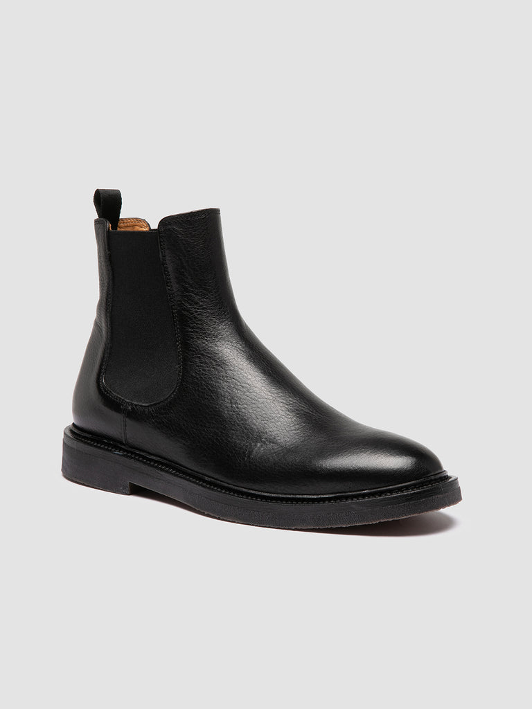 HOPKINS FLEXI 204 - Stivaletti Chelsea in Pelle Nera