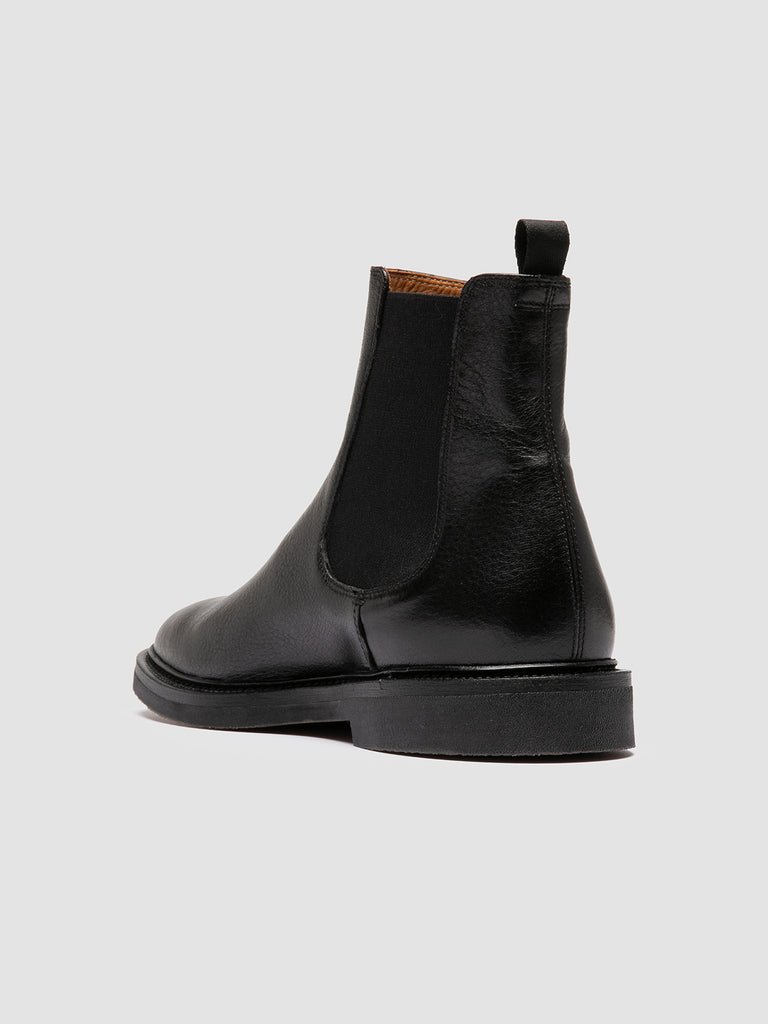 HOPKINS FLEXI 204 - Stivaletti Chelsea in Pelle Nera