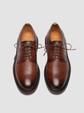 HOPKINS FLEXI 208 - Brown Leather Derby Shoes - thumb image 2,side view