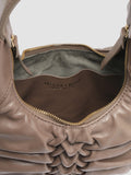 HORNBACK 006 - Borsa con Manico in Pelle Tortora