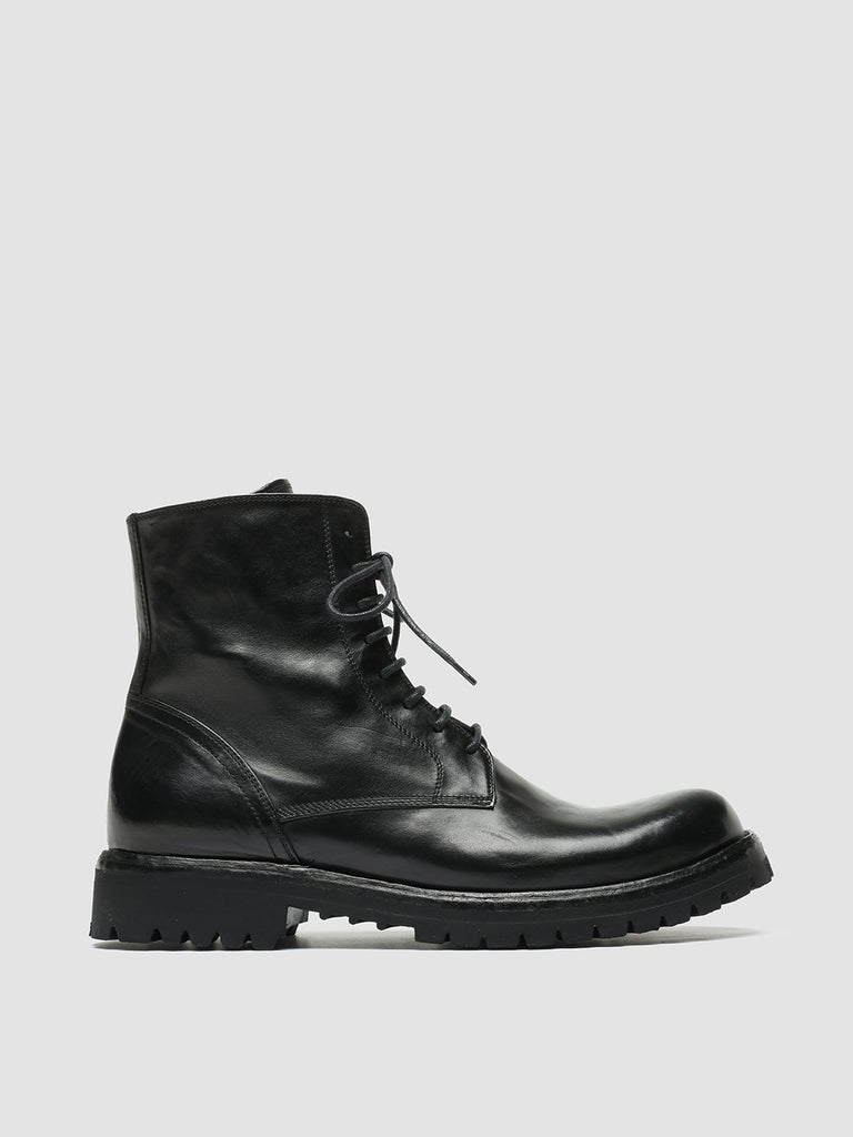 IKONIC 001 - Black Leather Boots