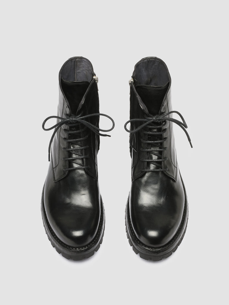 IKONIC 001 - Black Leather Boots