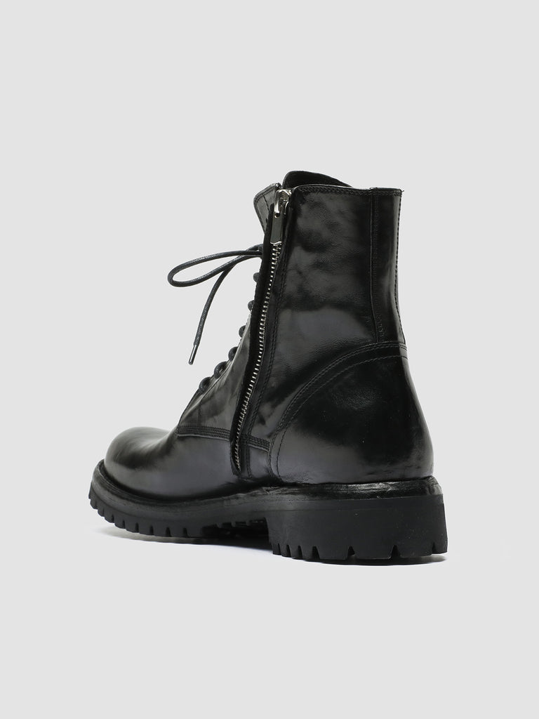 IKONIC 001 - Black Leather Boots