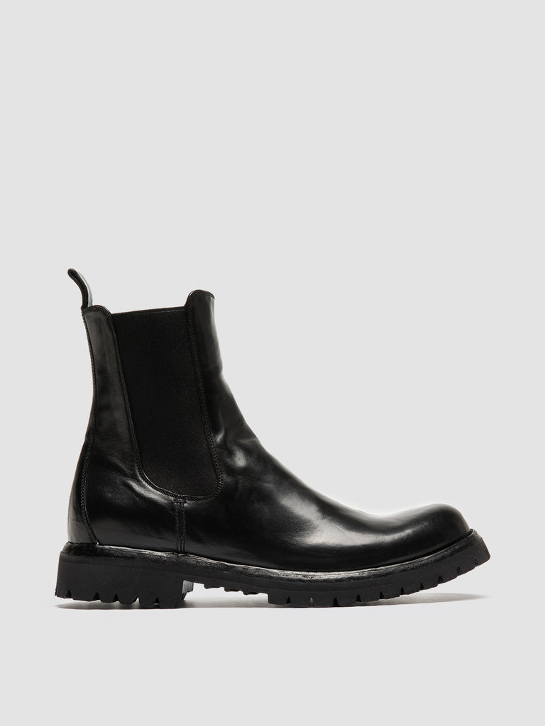 IKONIC 002 - Black Leather Chelsea Boots men Officine Creative - 1