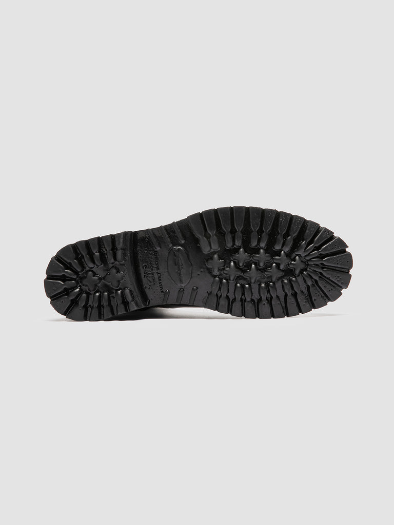 IKONIC 004 - Black Leather Zip Boots men Officine Creative - 5