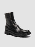 IKONIC 012 - Black Leather Zipped Boots Men Officine Creative - 3