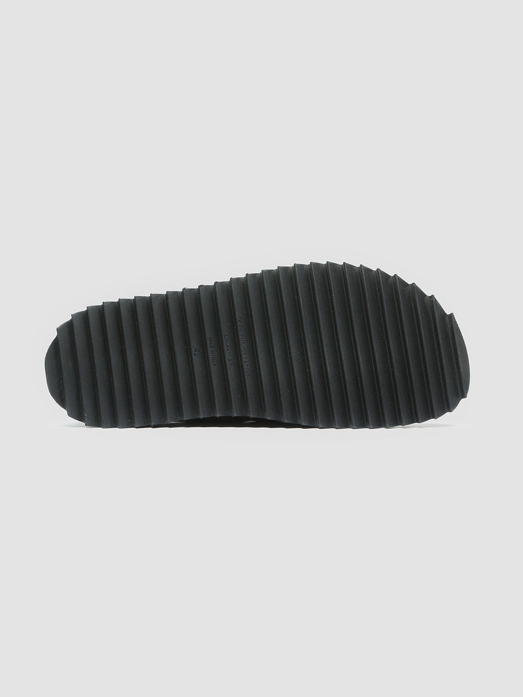 INTROSPECTUS 002 - Black Suede Back Strap Sandals