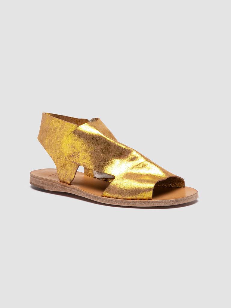 ITACA 033 - Sandali in Pelle Oro