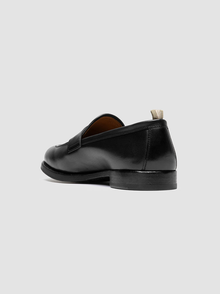 IVIES 001 - Mocassini Penny in Pelle Nera