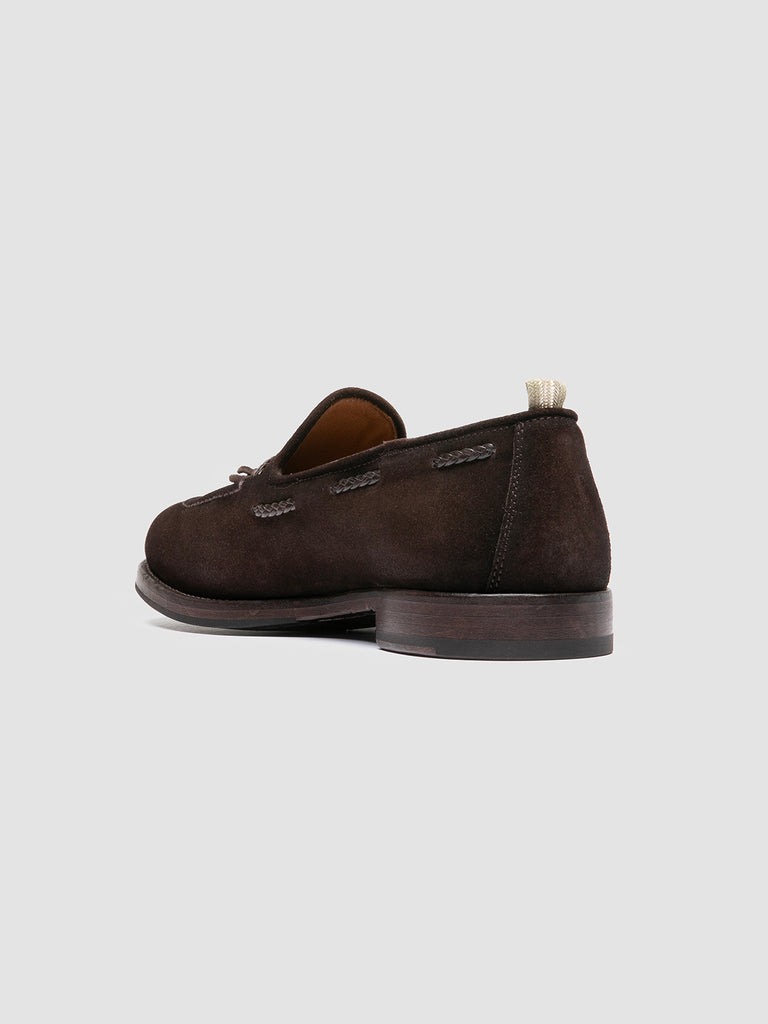 IVIES 002 - Brown Suede Tassel Loafers