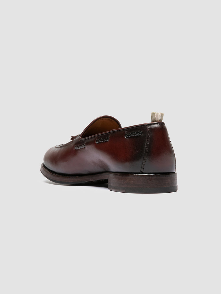 IVIES 002 - Mocassini con Nappine in Pelle Marrone