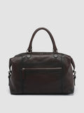 JULES 002 - Borsa Weekender in Pelle Marrone