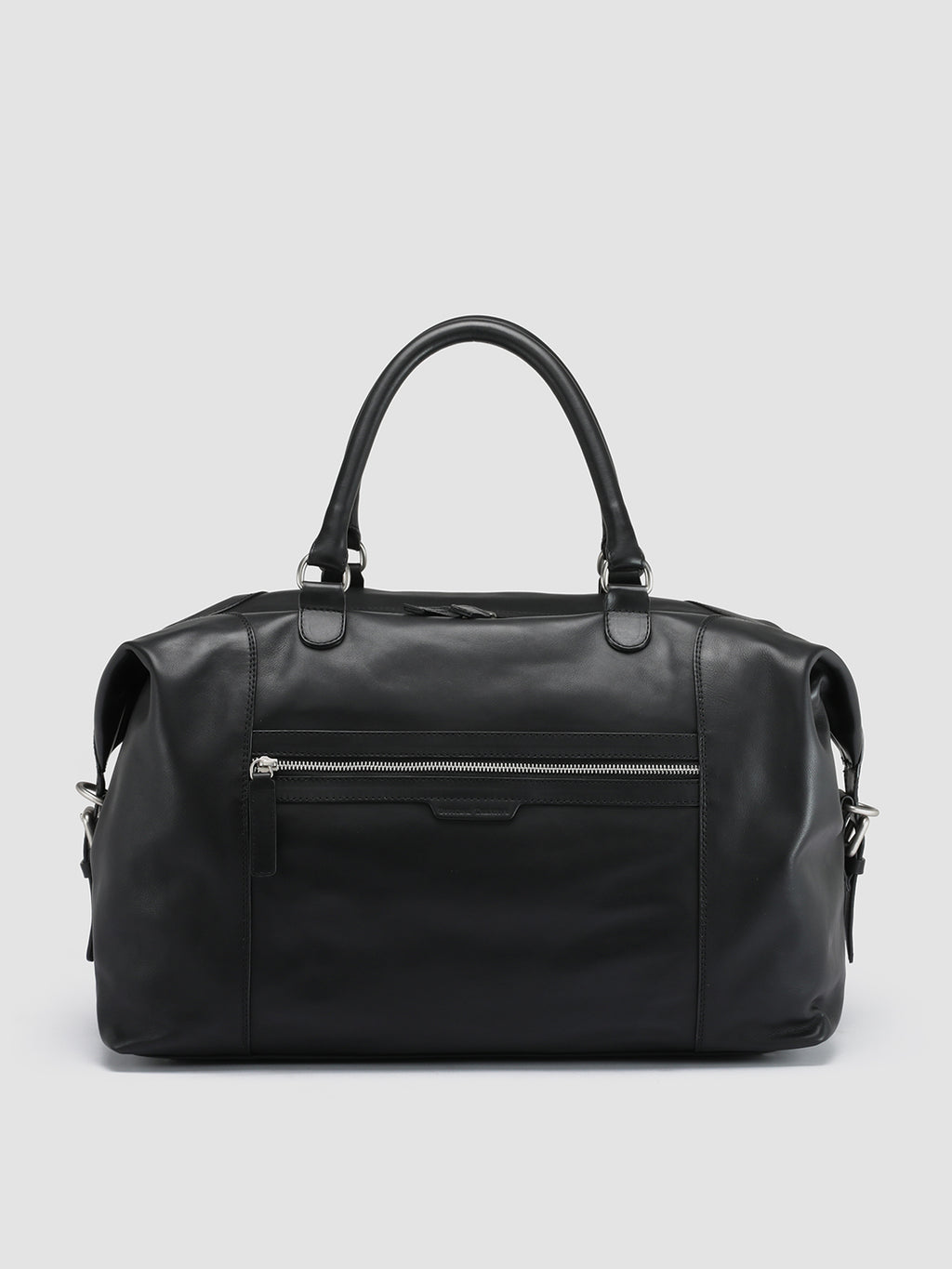 JULES 002 - Black Leather Weekender Men Officine Creative - 1