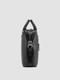 JULES 003 - Black Leather Briefcase