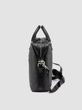 JULES 003 - Black Leather Briefcase