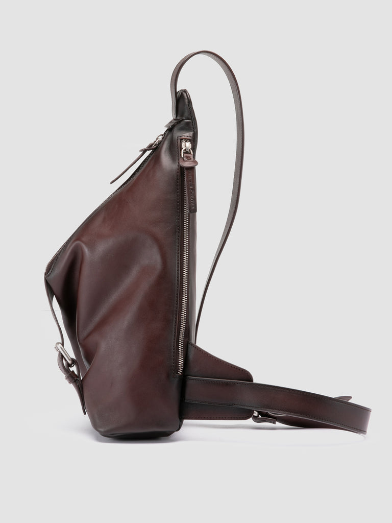 JULES 004 - Brown Leather Waist Pack