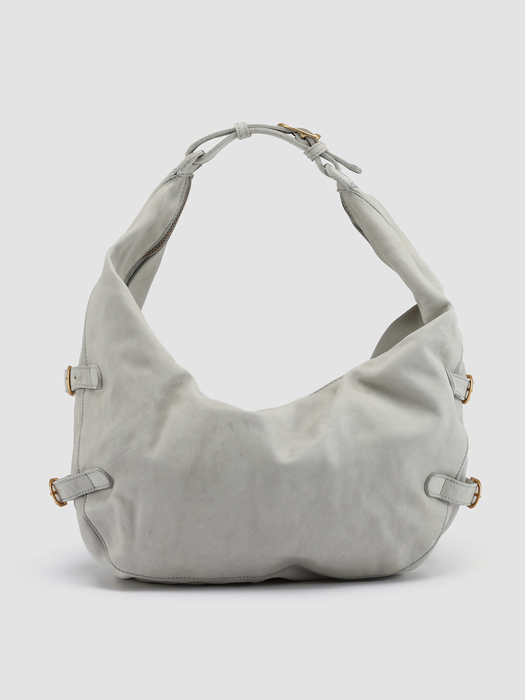 JULIE 008 - Borsa a Spalla in Pelle Grigia