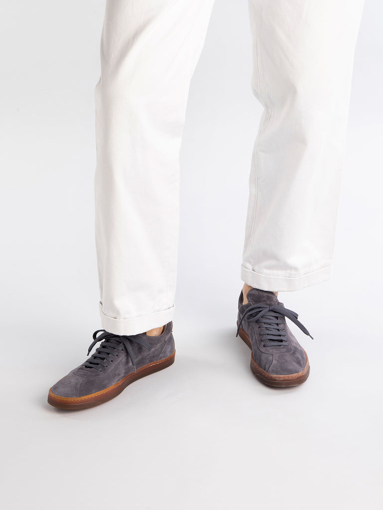 KARMA 015 - Grey Suede Low Top Sneakers Men Officine Creative - 6