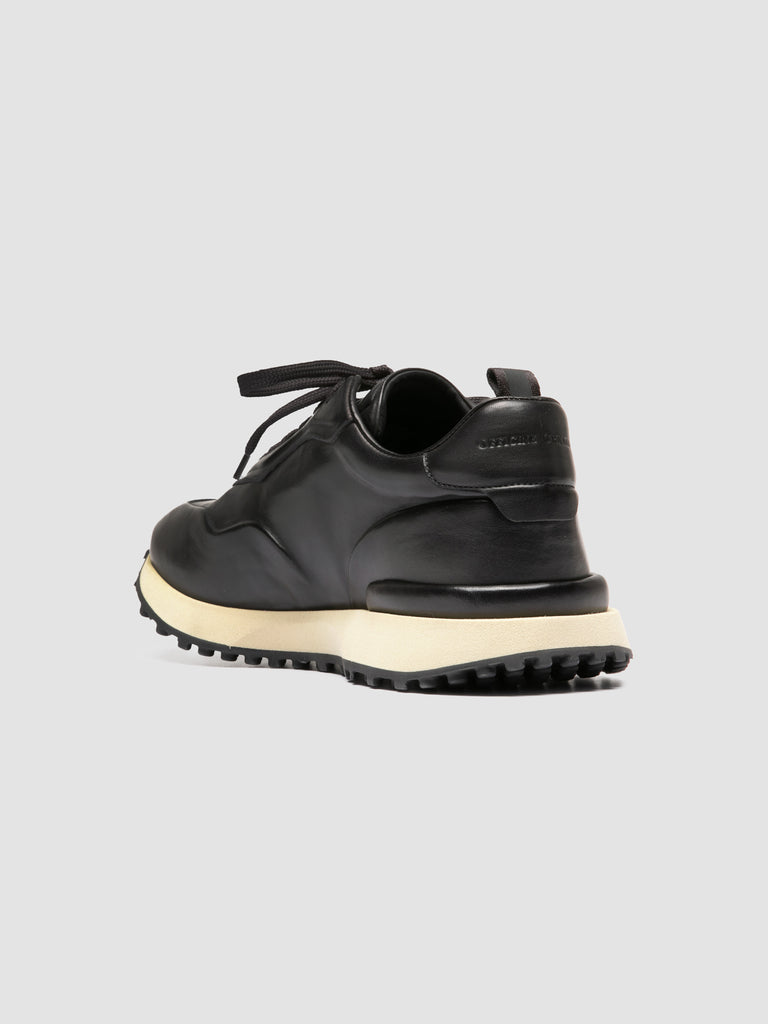 KENYAN 001 - Sneaker Basse in Pelle Grigia