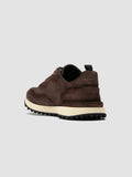 KENYAN 001 - Sneaker Basse in Pelle Scamosciata Tortora