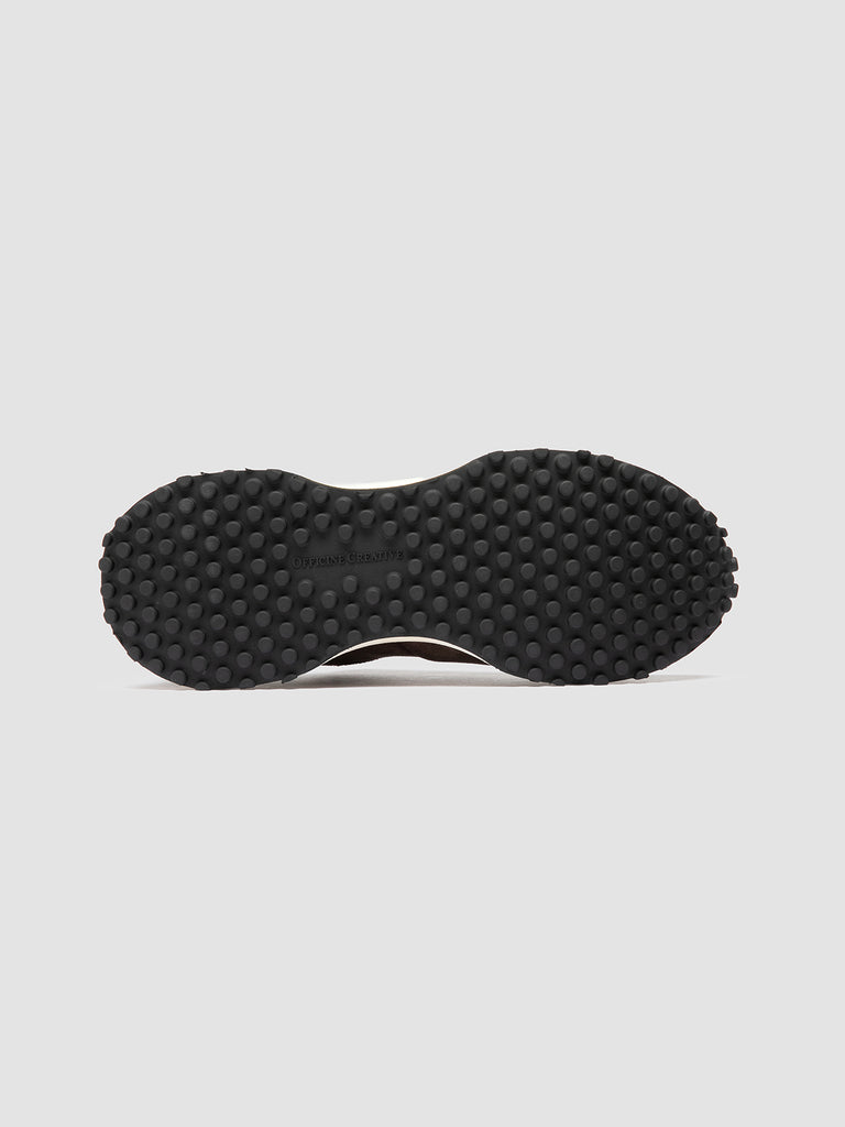 KENYAN 001 - Sneaker Basse in Pelle Scamosciata Tortora