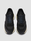 KENYAN 001 - Sneaker Basse in Pelle Scamosciata Blu
