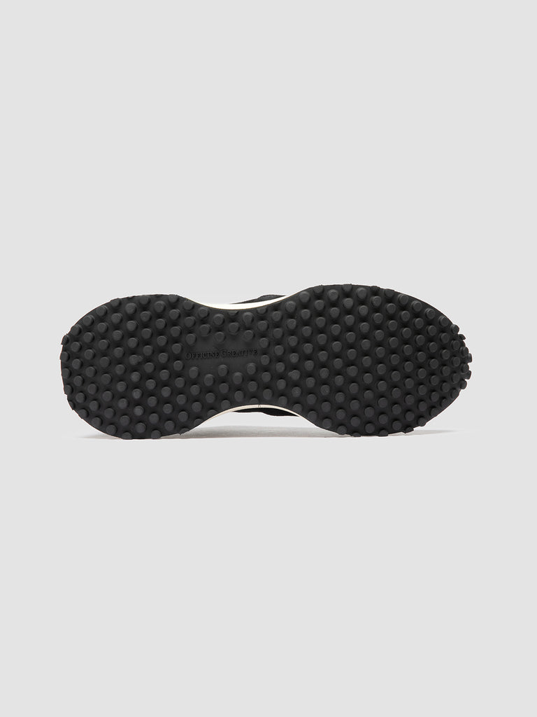 KENYAN 001 - Sneaker Basse in Pelle Scamosciata Blu
