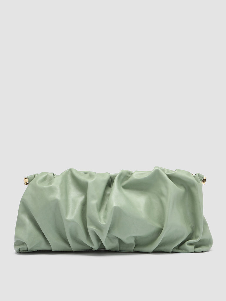 BOLINA 028 - Clutch Bag in Pelle Verde