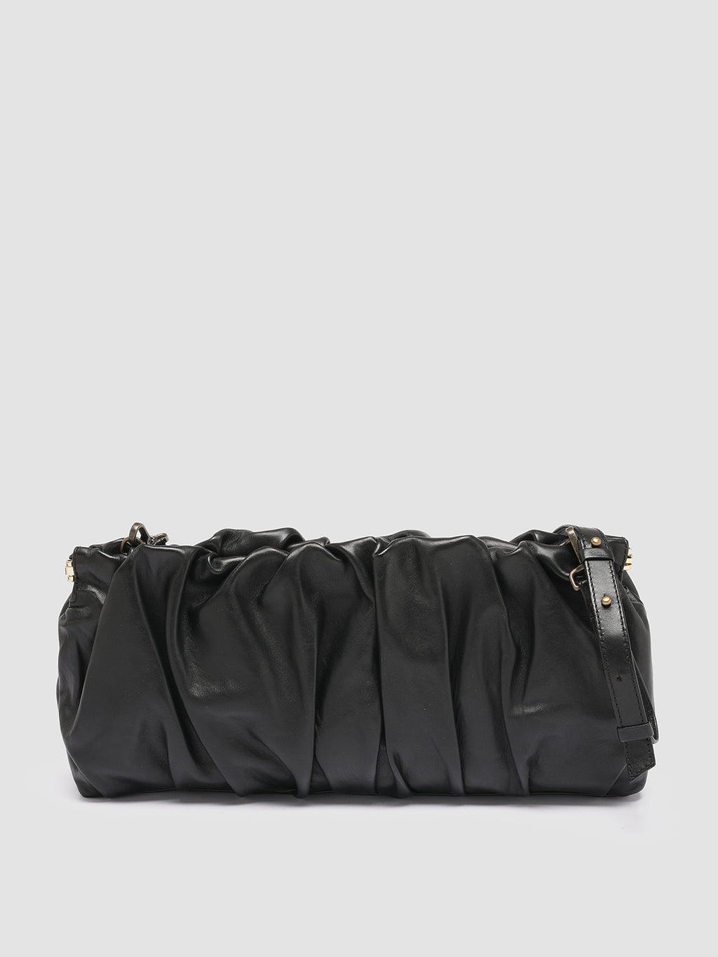 BOLINA 028 -Clutch Bag in Pelle Nera