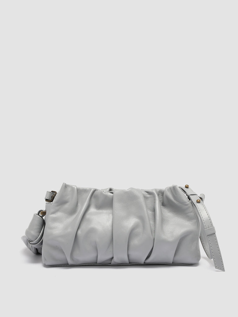 BOLINA 24 - Clutch Bag in Pelle Grigia