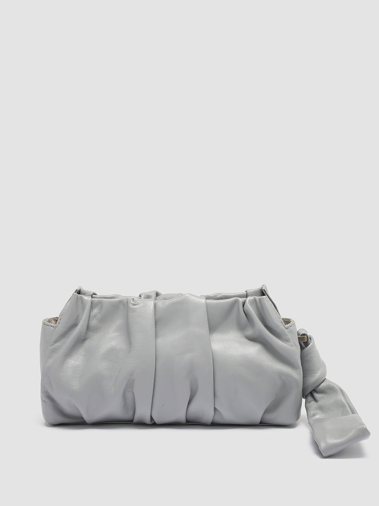 BOLINA 24 - Clutch Bag in Pelle Grigia