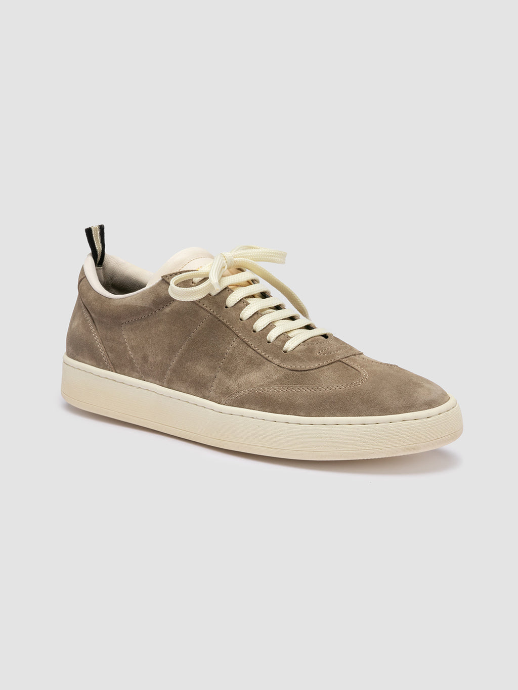 KOMBI 003 - Taupe Suede Low Top Sneakers