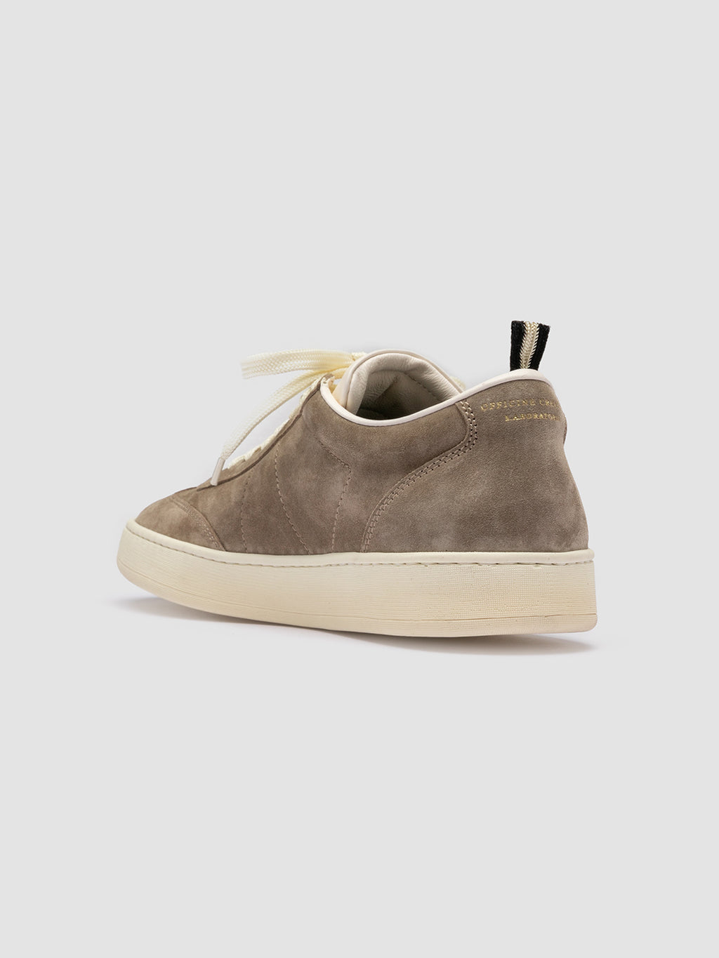 KOMBI 003 - Taupe Suede Low Top Sneakers