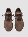 LEGEND 001 - Sneaker in Pelle Scamosciata Color Tortora - thumb image 2,side view