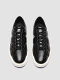 LEISURE 001 - Black Leather Low Top Sneakers Men Officine Creative - 2