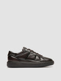 LEISURE 003 - Sneaker Basse in Pelle Marrone