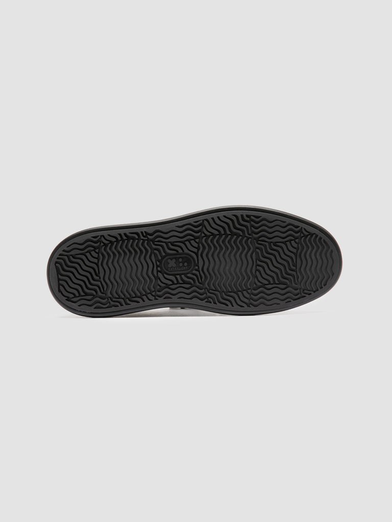 LEISURE 003 - Sneaker Basse in Pelle Nera