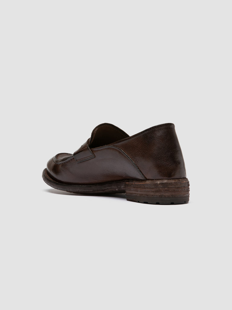 LEXIKON 140 - Mocassini Penny in Pelle Marrone