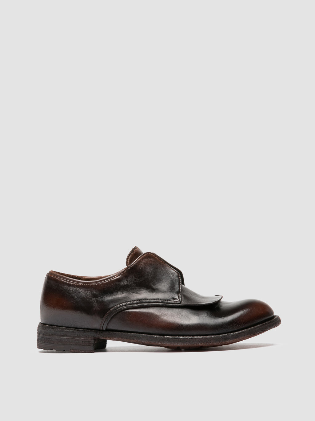 LEXIKON 159 - Brown Leather Derby Shoes Officine Creative - 1
