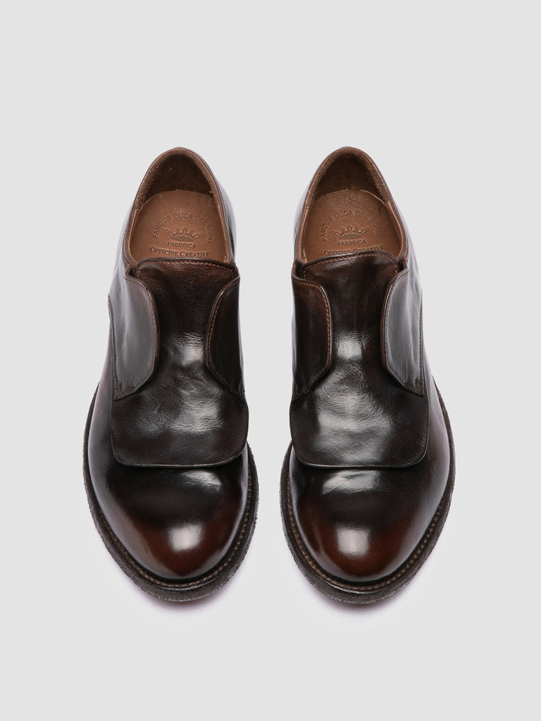 LEXIKON 158 - Derby in Pelle Marrone