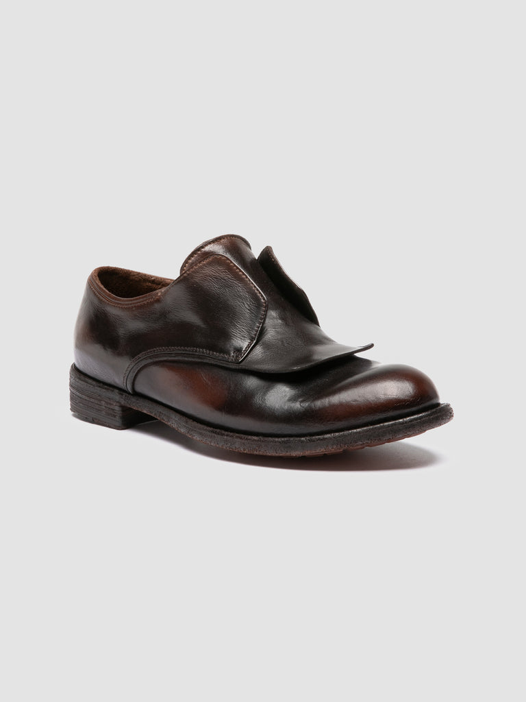 LEXIKON 158 - Derby in Pelle Marrone