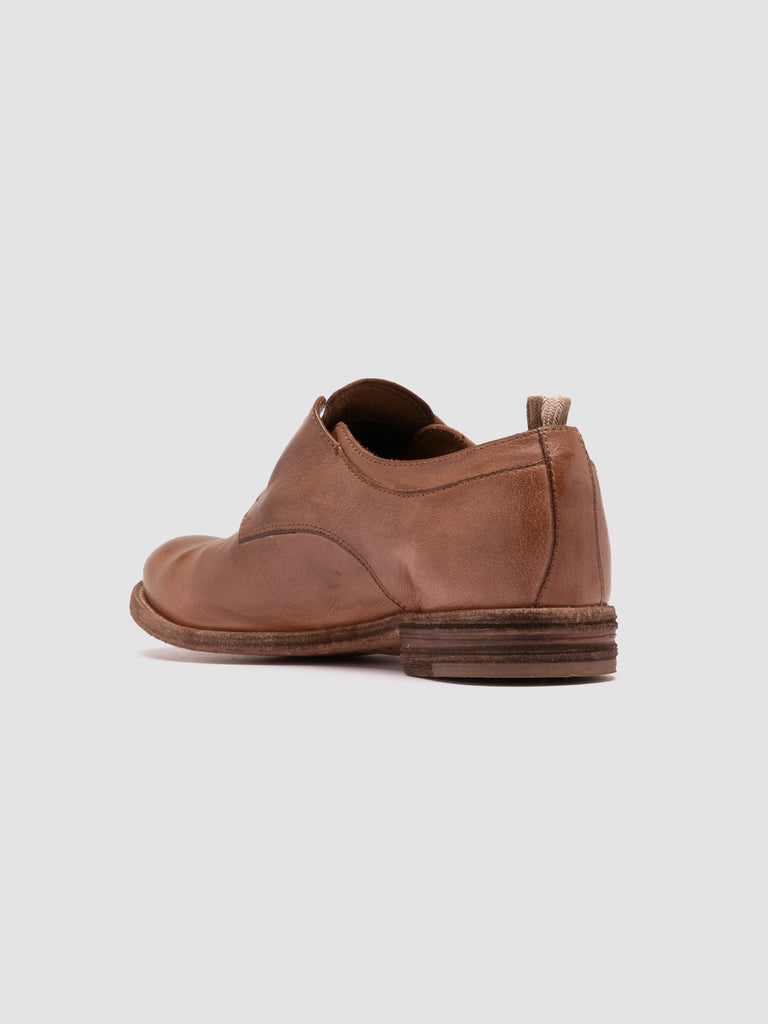 LEXIKON 501 - Brown Leather Derby Shoes