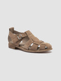 LEXIKON 536 - Taupe Suede Sandals Women Officine Creative - 3